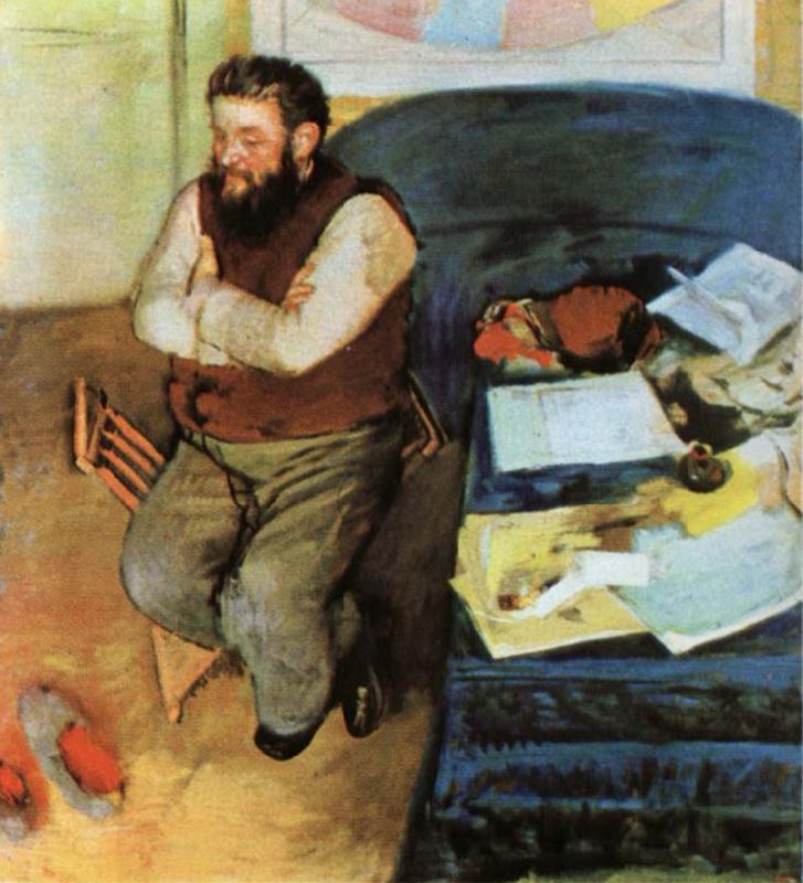 Edgar Degas The Portrait of Martelli China oil painting art